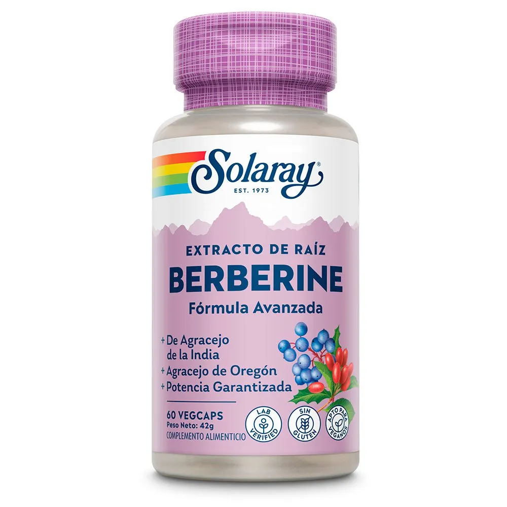 Solaray Berberin 60 Einheiten, Lila, One Size