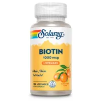 Solaray Biotin 1000mcgr Orange 100 Einheiten Solaray Biotin 1000mcgr Orange 100 Einheiten