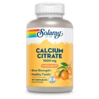 Solaray Calciumcitrat 1000 Mg Orange 60 Einheiten Solaray Calciumcitrat 1000 Mg Orange 60 Einheiten