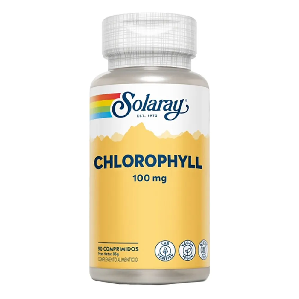 Solaray Chlorophyll Detox 100mg Tabletten 90 Einheiten, One size Solaray Chlorophyll Detox 100mg Tabletten 90 Einheiten, One size