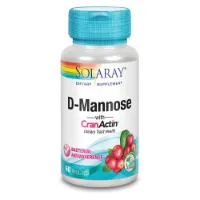Solaray D-mannose+cranactin Nahrungsergänzungsmittel 60 Einheiten Solaray D-mannose+cranactin Nahrungsergänzungsmittel 60 Einheiten