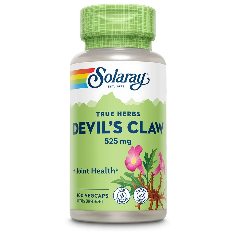 Solaray Devil´s Claw Root 525mg Kapseln 100 Einheiten, Multicolour, One Size Solaray Devil´s Claw Root 525mg Kapseln 100 Einheiten, Multicolour, One Size