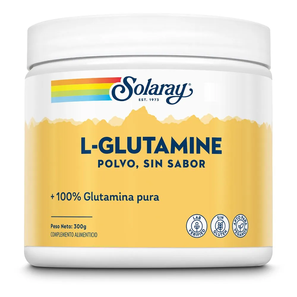 Solaray L-glutamin Pulver Neutral 300gr, One size Solaray L-glutamin Pulver Neutral 300gr, One size