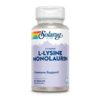 Solaray L-lysine & Monolaurin Kapseln 60 Einheiten