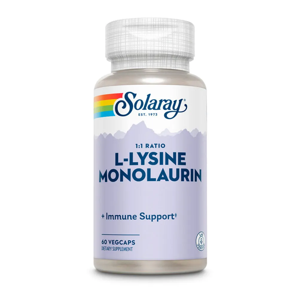 Solaray L-lysine & Monolaurin Kapseln 60 Einheiten, Multicolour, One Size Solaray L-lysine & Monolaurin Kapseln 60 Einheiten, Multicolour, One Size
