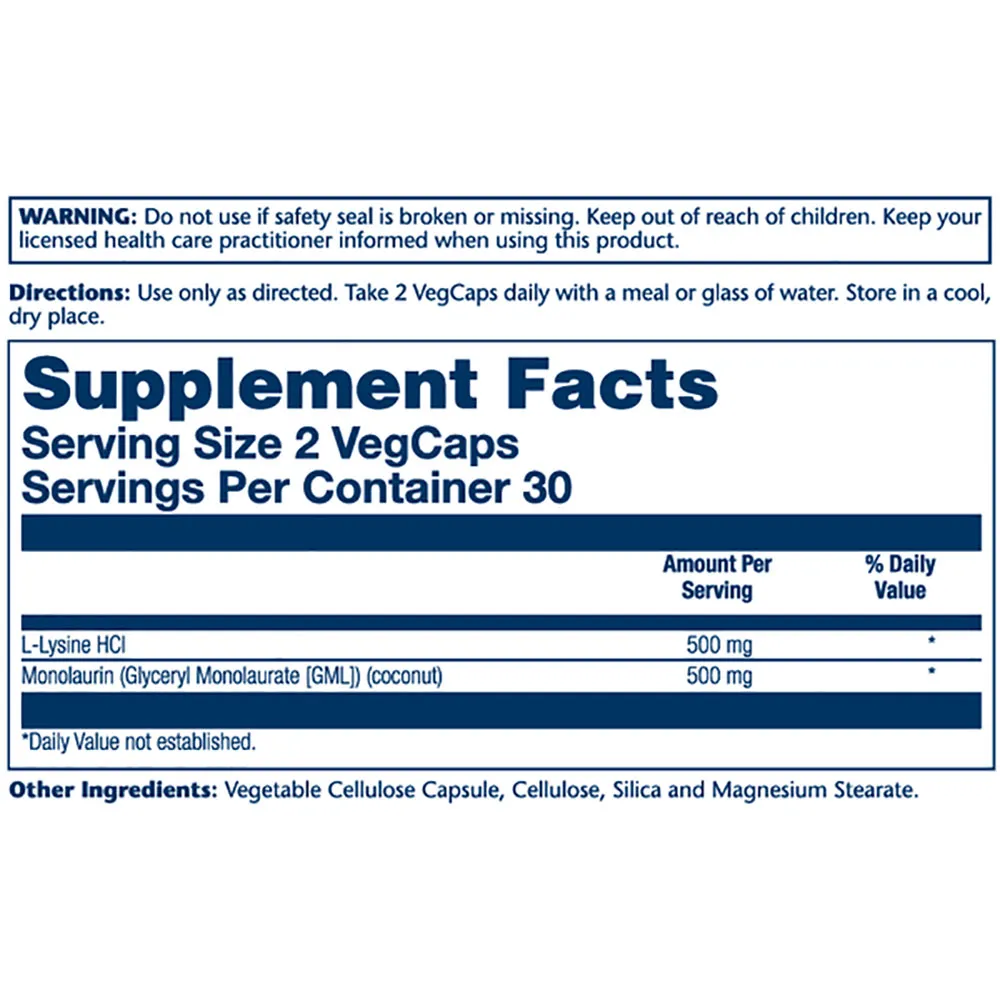 Solaray L-lysine Monolaurin Kapseln 60 Einheiten, Multicolour, One Size Solaray L-lysine Monolaurin Kapseln 60 Einheiten, Multicolour, One Size