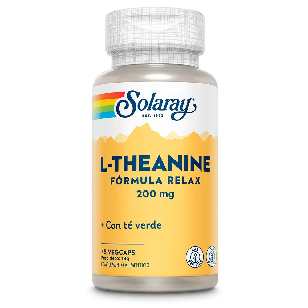 Solaray L-theanin 200mgr 45 Einheiten, One size Solaray L-theanin 200mgr 45 Einheiten, One size