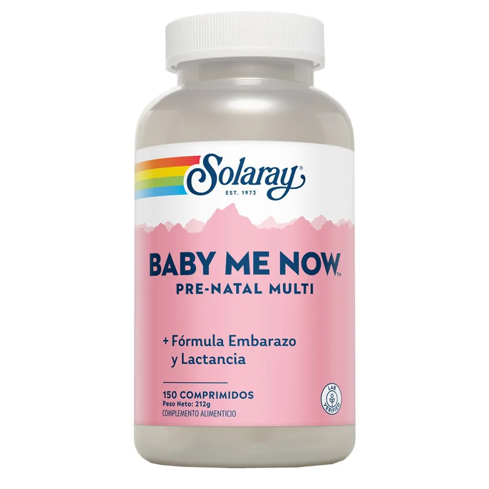 Solaray Me Now Pre-natal Multi Multivitamins And Minerals 150 Baby-tablets, One size Solaray Me Now Pre-natal Multi Multivitamins And Minerals 150 Baby-tablets, One size