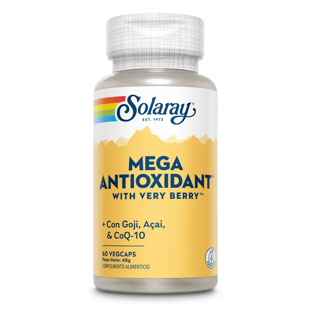 Solaray Mega-multi Antioxidant Kapseln Beeren 60 Einheiten, One size Solaray Mega-multi Antioxidant Kapseln Beeren 60 Einheiten, One size