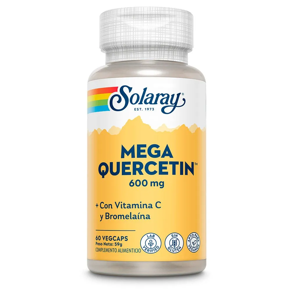 Solaray Mega Quercetin 600 Mg 60 Einheiten, One size Solaray Mega Quercetin 600 Mg 60 Einheiten, One size