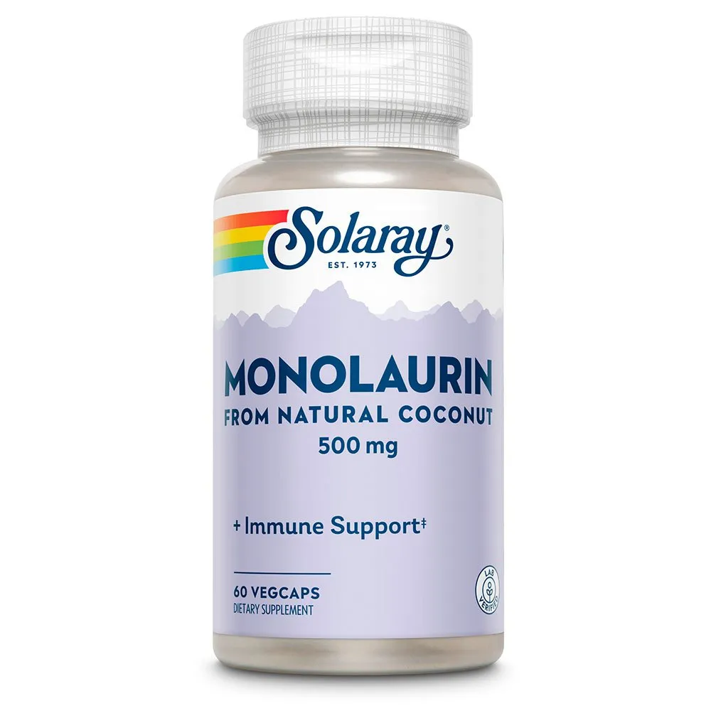 Solaray Monolaurin 500 Mg 60 Einheiten, Orange, One Size Solaray Monolaurin 500 Mg 60 Einheiten, Orange, One Size