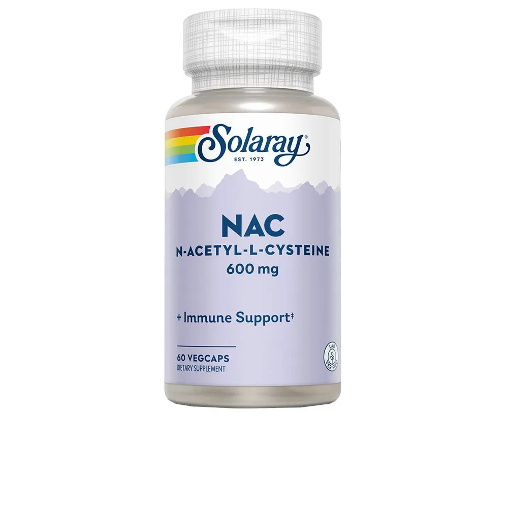 Solaray Nac N-acetyl-l-cysteine 600mg Amino Acid Kapseln 60 Einheiten, One size Solaray Nac N-acetyl-l-cysteine 600mg Amino Acid Kapseln 60 Einheiten, One size