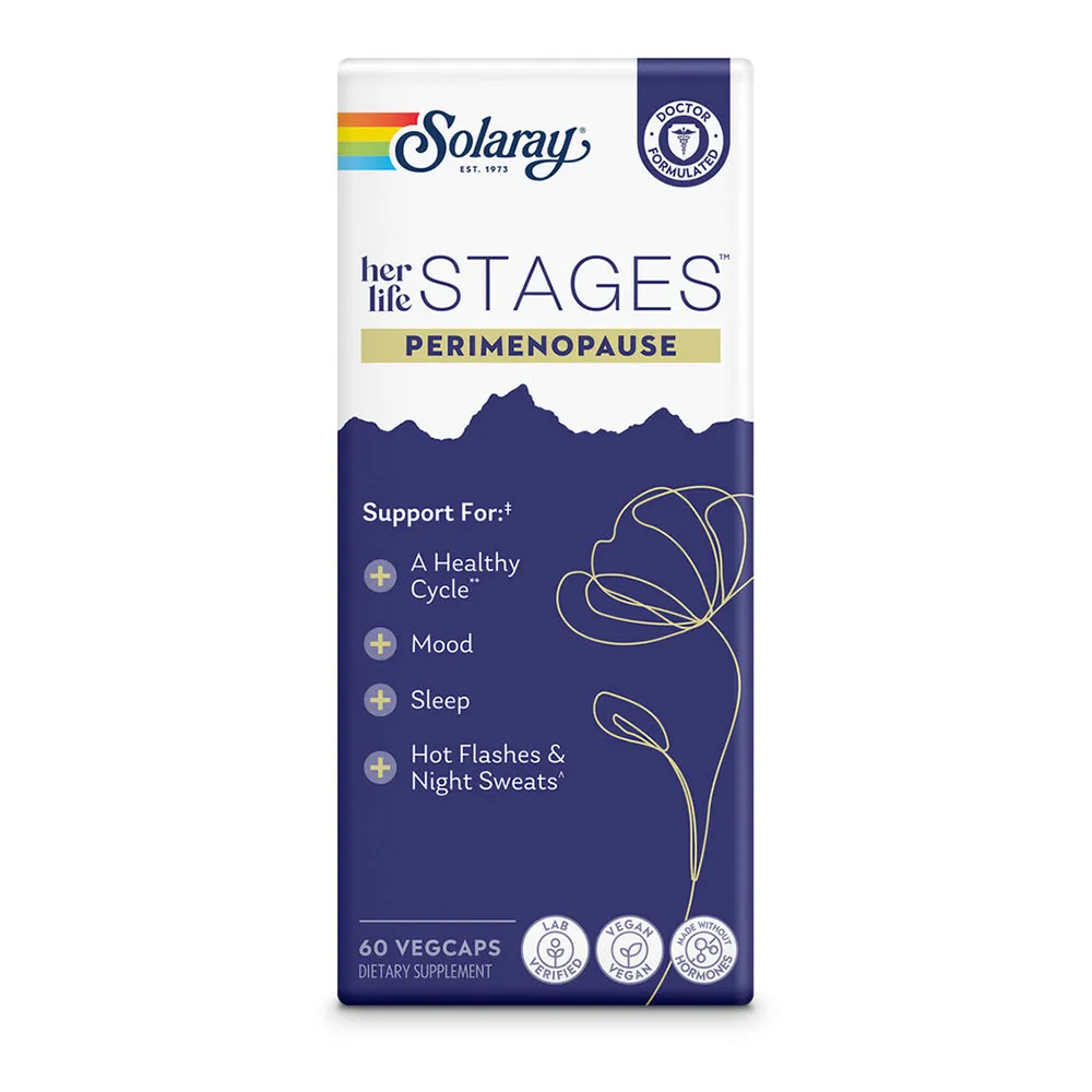 Solaray Perimeno Stages Kapseln 60 Einheiten, White / silver, One Size Solaray Perimeno Stages Kapseln 60 Einheiten, White / silver, One Size