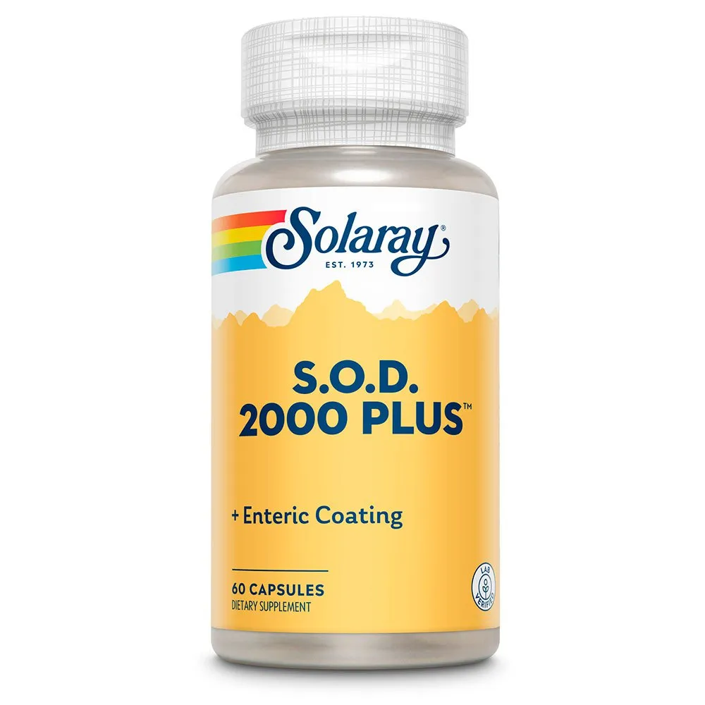Solaray S.o.d2000 Plus Kapseln 100 Einheiten, One size Solaray S.o.d2000 Plus Kapseln 100 Einheiten, One size