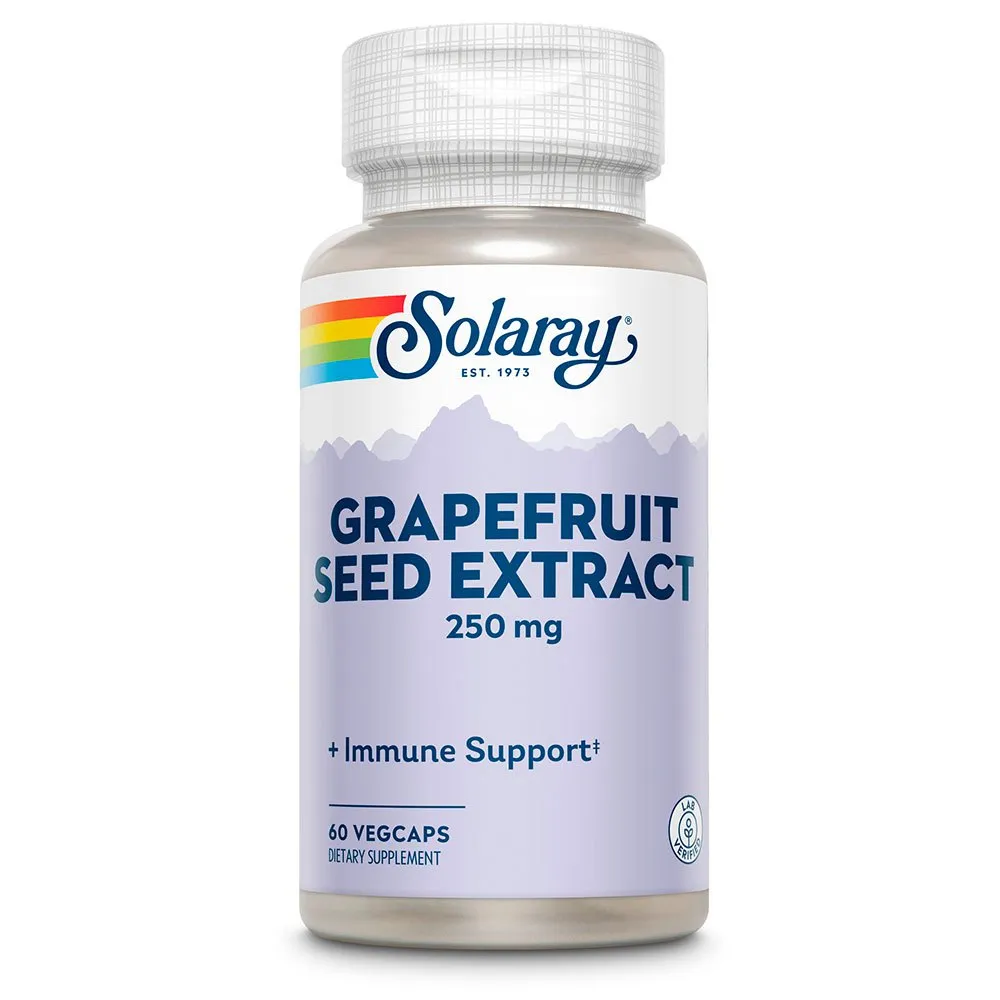 Solaray Samenextrakt 250 Mg Grapefruit 60 Einheiten, Yellow, One Size Solaray Samenextrakt 250 Mg Grapefruit 60 Einheiten, Yellow, One Size