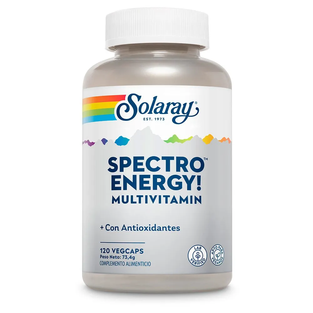 Solaray Spectro Energy! Multi-vita-min Kapseln 120 Einheiten, One size