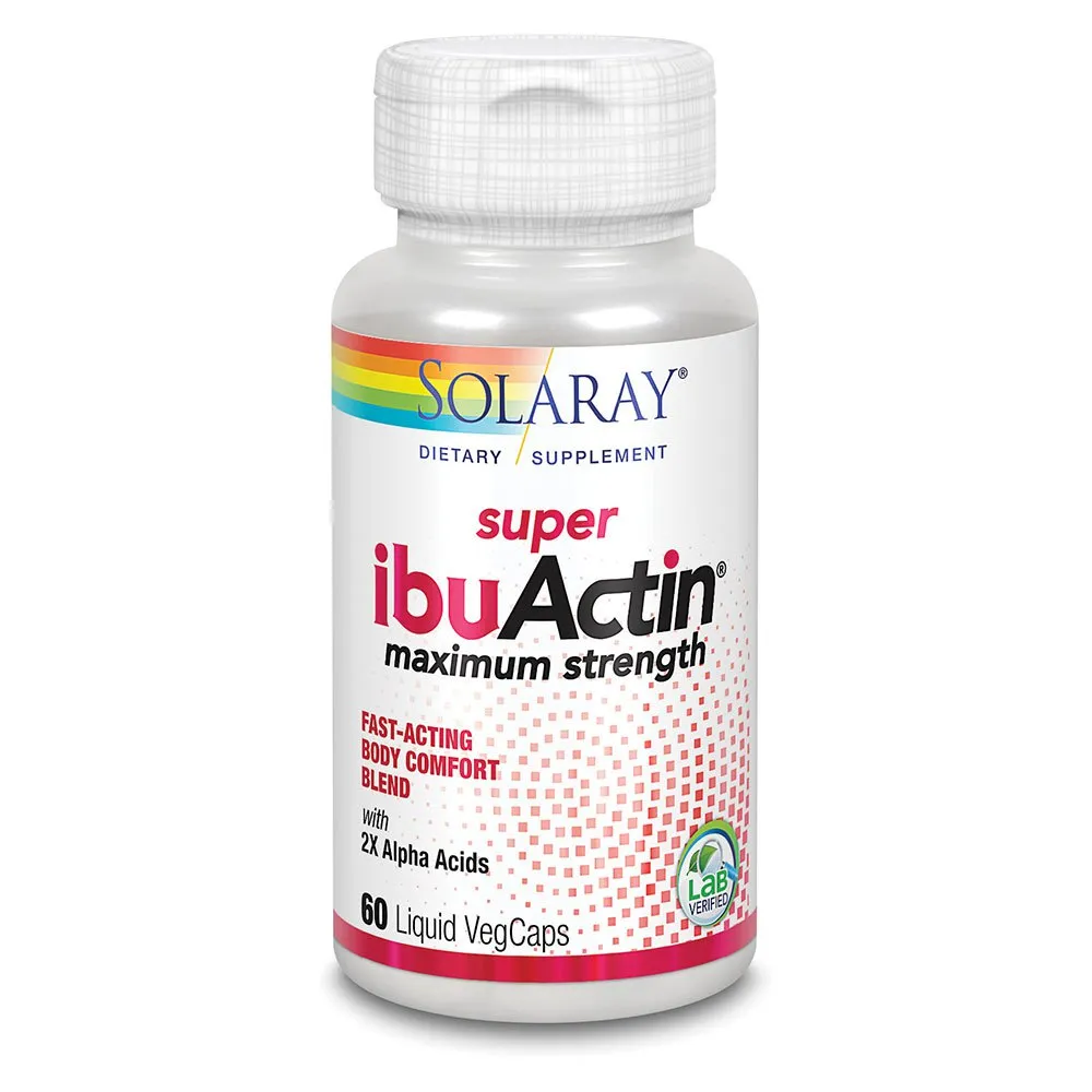 Solaray Super Ibuactin Kapseln 60 Einheiten, Red, One Size Solaray Super Ibuactin Kapseln 60 Einheiten, Red, One Size
