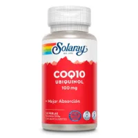 Solaray Ubiquinol Coq-10 100mgr Öl 30 Einheiten