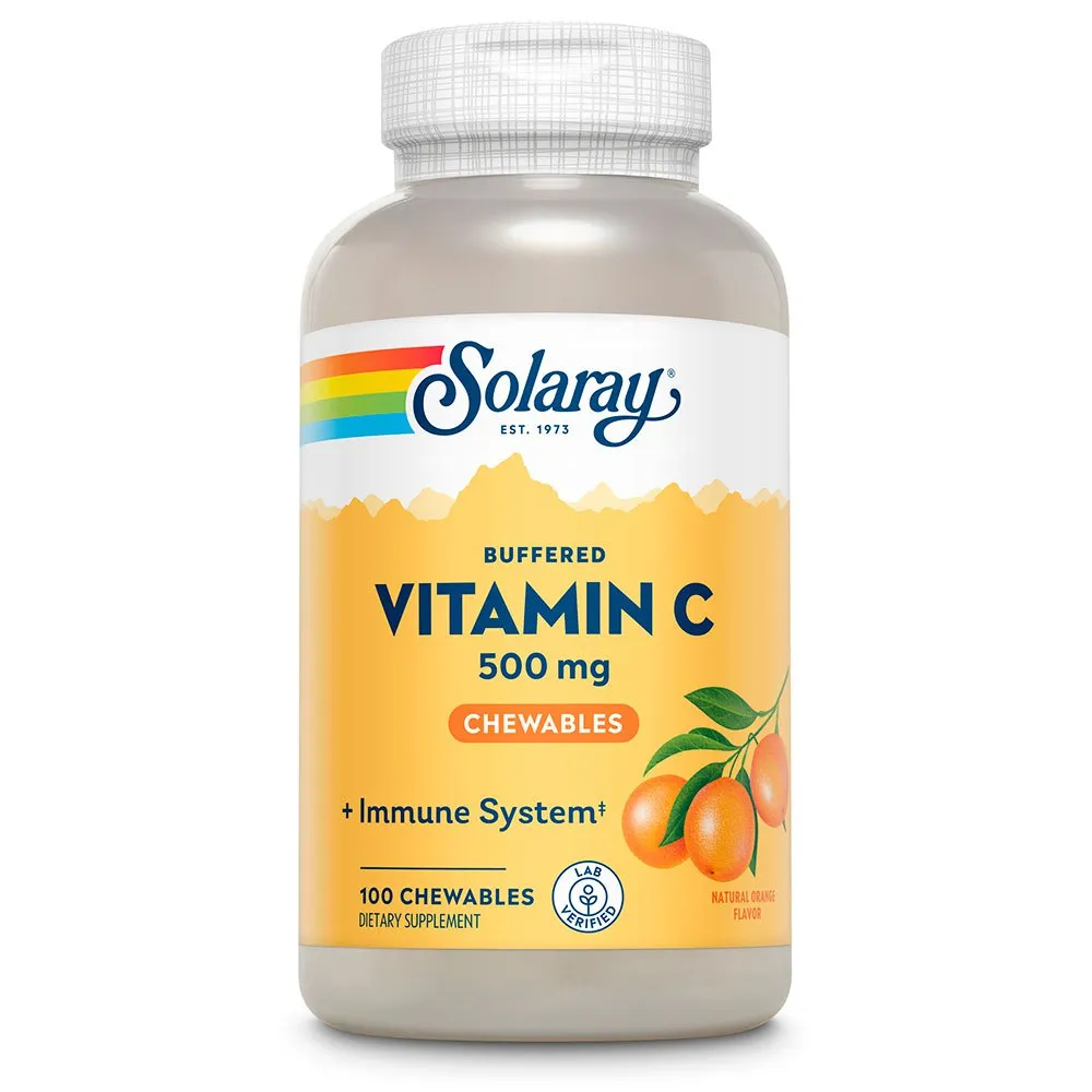 Solaray Vitamin C 500 Mg Orange 100 Einheiten, One size Solaray Vitamin C 500 Mg Orange 100 Einheiten, One size