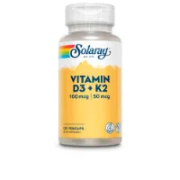 Solaray Vitamin D3+k2 Kapseln 120 Einheiten Solaray Vitamin D3+k2 Kapseln 120 Einheiten