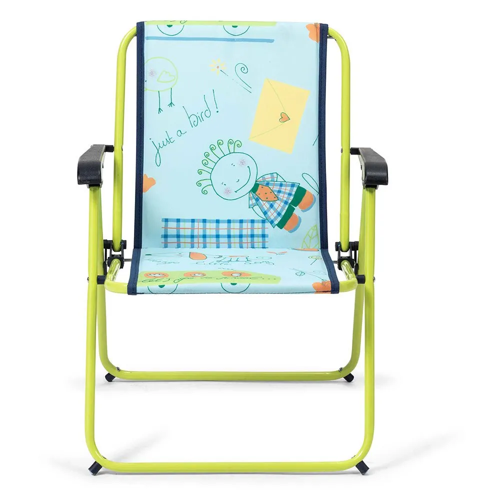 Solenny Aluminium Fester Faltbarer Kinderstuhl 52x42x40 Cm, Green / blue, One Size Solenny Aluminium Fester Faltbarer Kinderstuhl 52x42x40 Cm, Green / blue, One Size