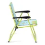 Solenny Aluminium Fester Faltbarer Kinderstuhl 52x42x40 Cm, Green / blue, One Size