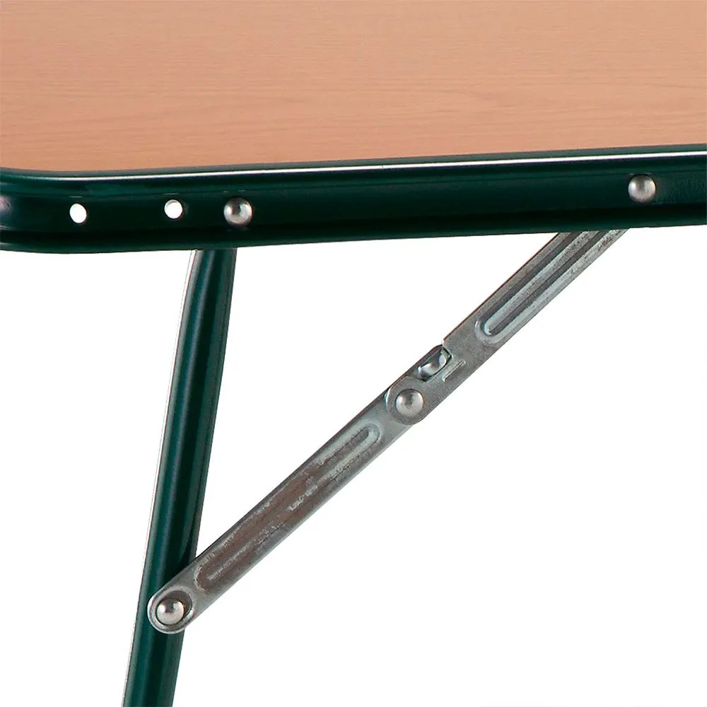 Solenny Durolac Klappbarer Campingtisch 82x58x66 Cm, Green / brown, One Size Solenny Durolac Klappbarer Campingtisch 82x58x66 Cm, Green / brown, One Size