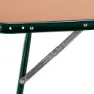 Solenny Durolac Klappbarer Campingtisch 82x58x66 Cm, Green / brown, One Size