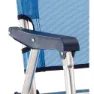 Solenny Fester Klappstuhl Aus Aluminium 81x54x58 Cm, Blue, One Size