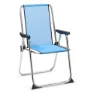 Solenny Fester Klappstuhl Aus Aluminium 89x55x53 Cm, Blue, One Size