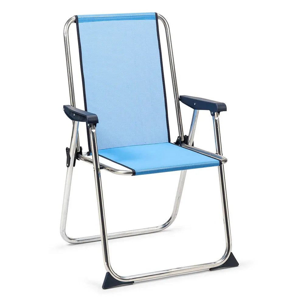 Solenny Fester Klappstuhl Aus Aluminium 89x55x53 Cm, Blue, One Size Solenny Fester Klappstuhl Aus Aluminium 89x55x53 Cm, Blue, One Size