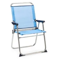 Solenny Fester Klappstuhl Aus Aluminium 90x58x58 Cm unisex Solenny Fester Klappstuhl Aus Aluminium 90x58x58 Cm unisex