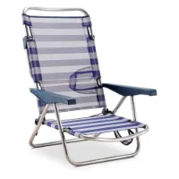Solenny Niedriger Klappstuhl 4 Positionen 86x81x62 Cm unisex