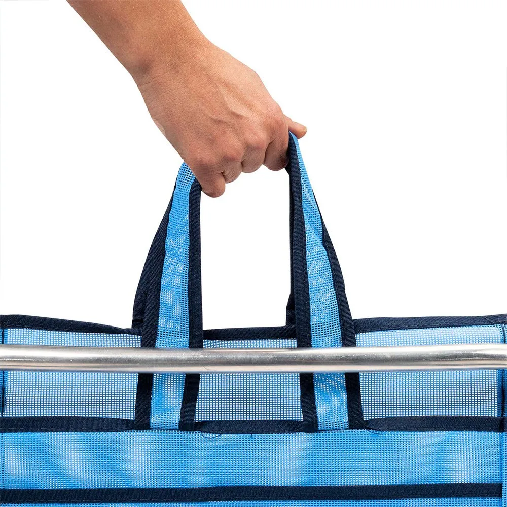 Solenny Niedriger Klappstuhl Aus Aluminium 63x54x50 Cm unisex, Blue, One Size