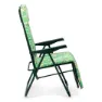 Solenny Relax Klappbare Sonnenliege 5-fach Verstellbar 108x76x60 Cm unisex, Green, One Size