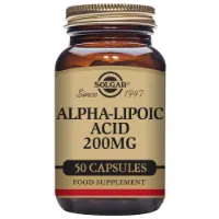 Solgar Alpha-liponsäure 200 Mg 50 Einheiten Solgar Alpha-liponsäure 200 Mg 50 Einheiten
