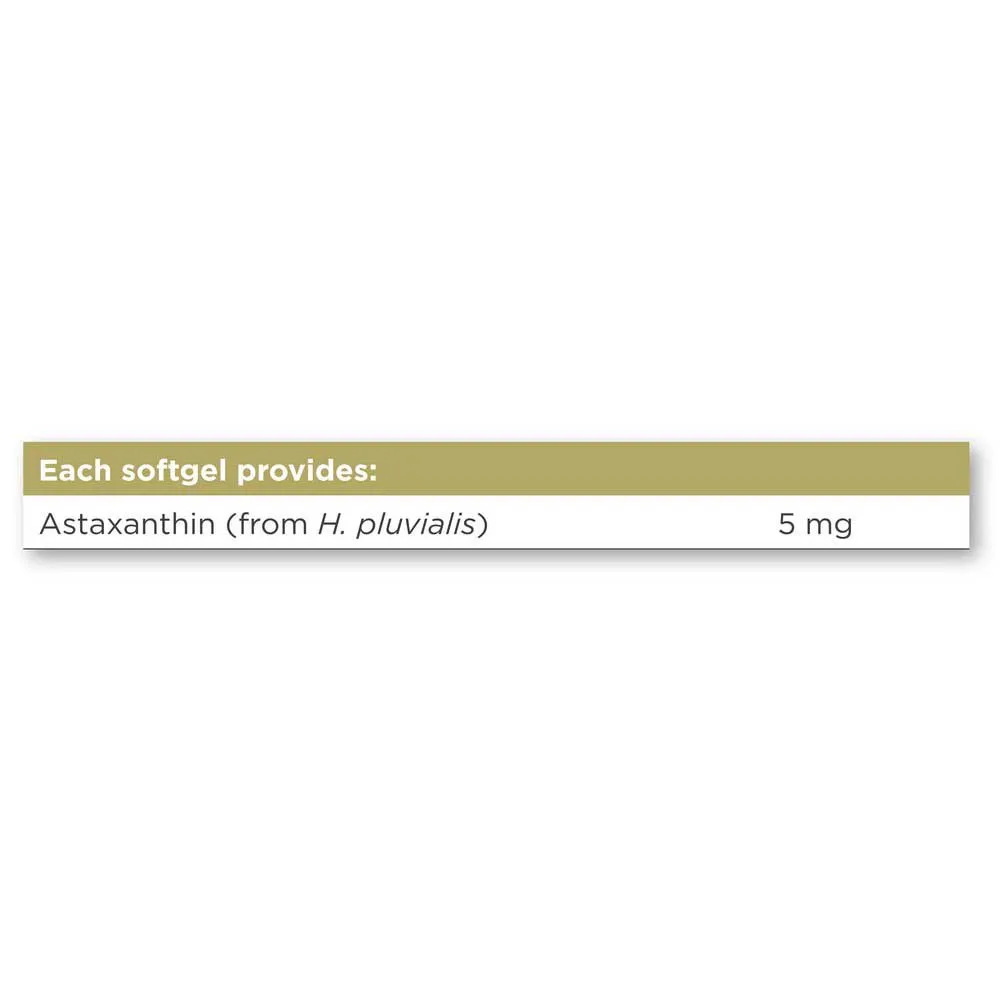 Solgar Astaxanthin-komplex 5 Mg 30 Einheiten, Black, One Size