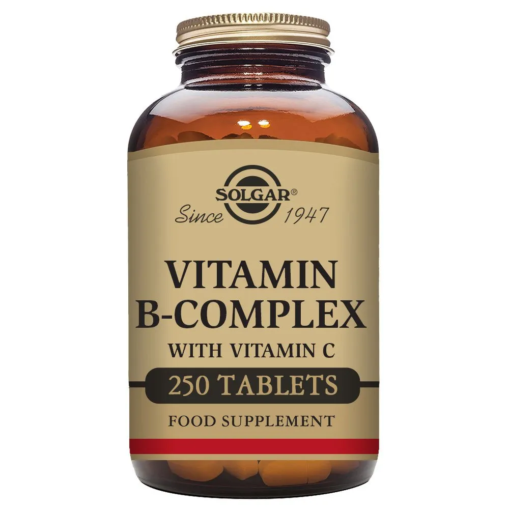 Solgar B-complex With Vitamin C Stress Formula Tabletten 250 Einheiten, Brown, One Size Solgar B-complex With Vitamin C Stress Formula Tabletten 250 Einheiten, Brown, One Size