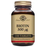 Solgar Biotin 300mcg Tabletten 100 Einheiten Solgar Biotin 300mcg Tabletten 100 Einheiten