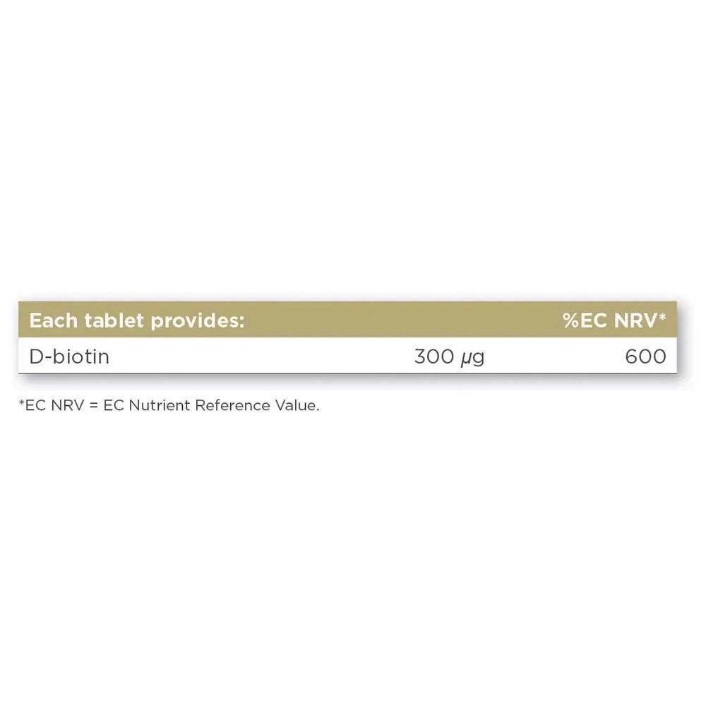 Solgar Biotin 300mcg Tabletten 100 Einheiten, Golden, One Size Solgar Biotin 300mcg Tabletten 100 Einheiten, Golden, One Size