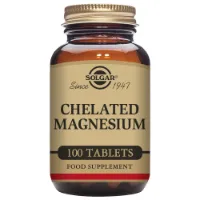 Solgar Chelated Magnesium Tabletten 100 Einheiten Solgar Chelated Magnesium Tabletten 100 Einheiten