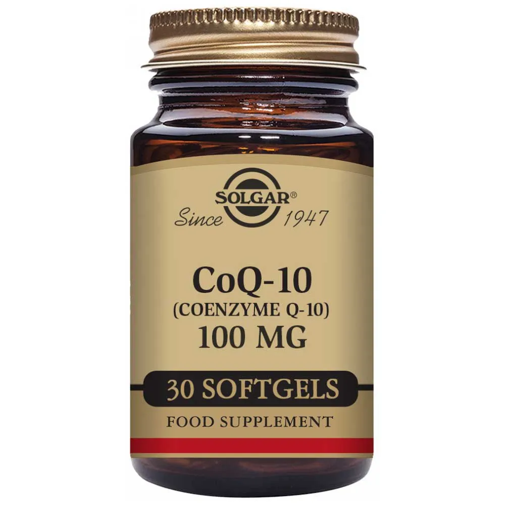 Solgar Coenzym Q-10 100 Mg 30 Einheiten, Brown, One Size