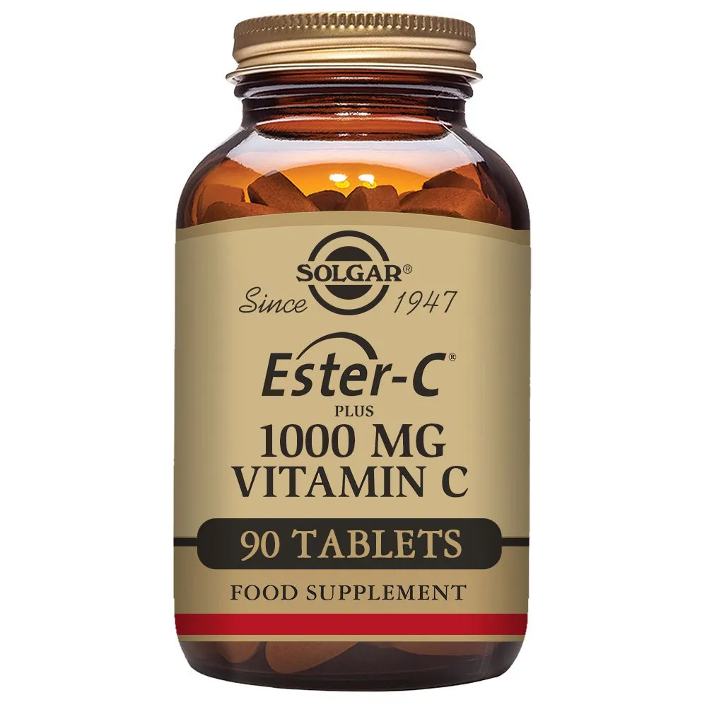 Solgar Ester-c Plus 1000mg Tabletten 90 Einheiten, Brown, One Size Solgar Ester-c Plus 1000mg Tabletten 90 Einheiten, Brown, One Size