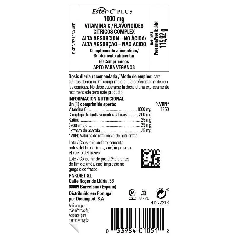 Solgar Ester C Plus 1000mg Vitamin C Tabletten 60 Einheiten, One size Solgar Ester C Plus 1000mg Vitamin C Tabletten 60 Einheiten, One size