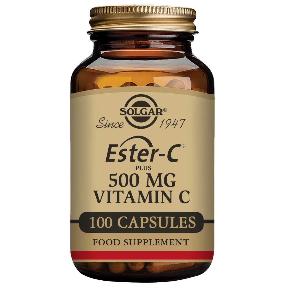 Solgar Ester-c Plus 500 Mg 100 Einheiten, Golden, One Size Solgar Ester-c Plus 500 Mg 100 Einheiten, Golden, One Size