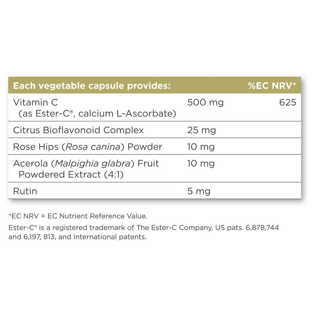 Solgar Ester-c Plus 500 Mg 50 Einheiten, Golden, One Size Solgar Ester-c Plus 500 Mg 50 Einheiten, Golden, One Size