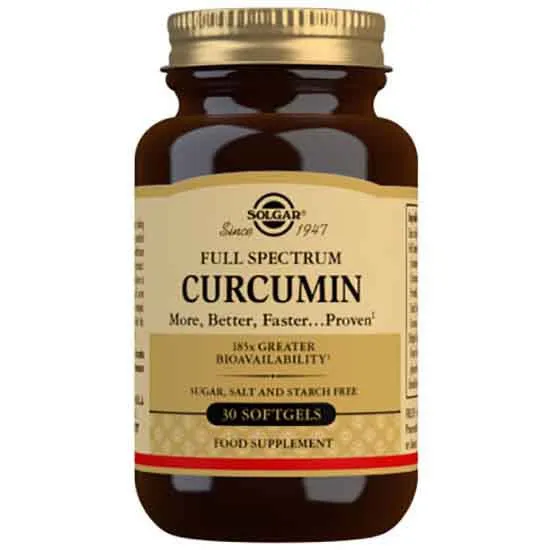 Solgar Full Spectrum Curcumin Kapseln 30 Einheiten, Brown, One Size Solgar Full Spectrum Curcumin Kapseln 30 Einheiten, Brown, One Size