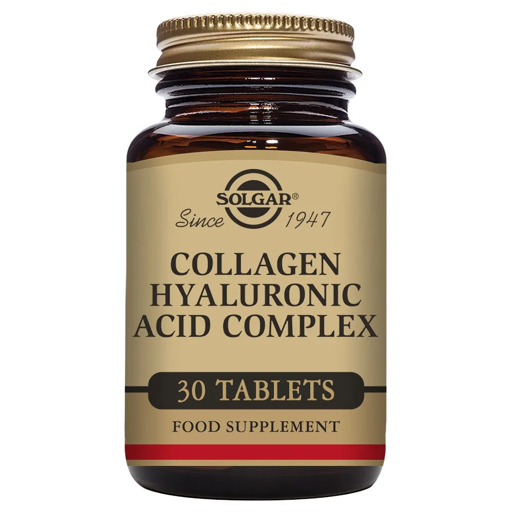 Solgar Hialuronic Acid Complex Tabletten 30 Einheiten, Brown, One Size Solgar Hialuronic Acid Complex Tabletten 30 Einheiten, Brown, One Size