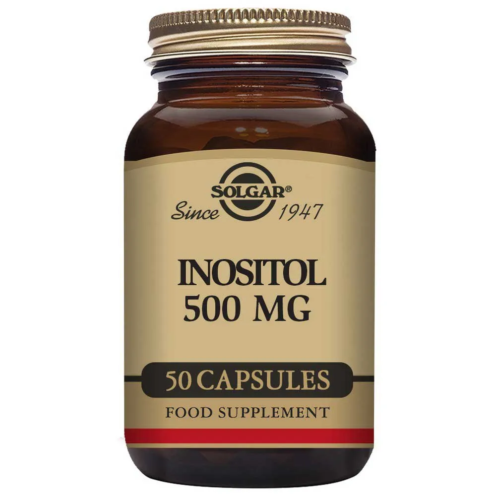 Solgar Inositol 500 Mg 50 Einheiten, Brown, One Size Solgar Inositol 500 Mg 50 Einheiten, Brown, One Size
