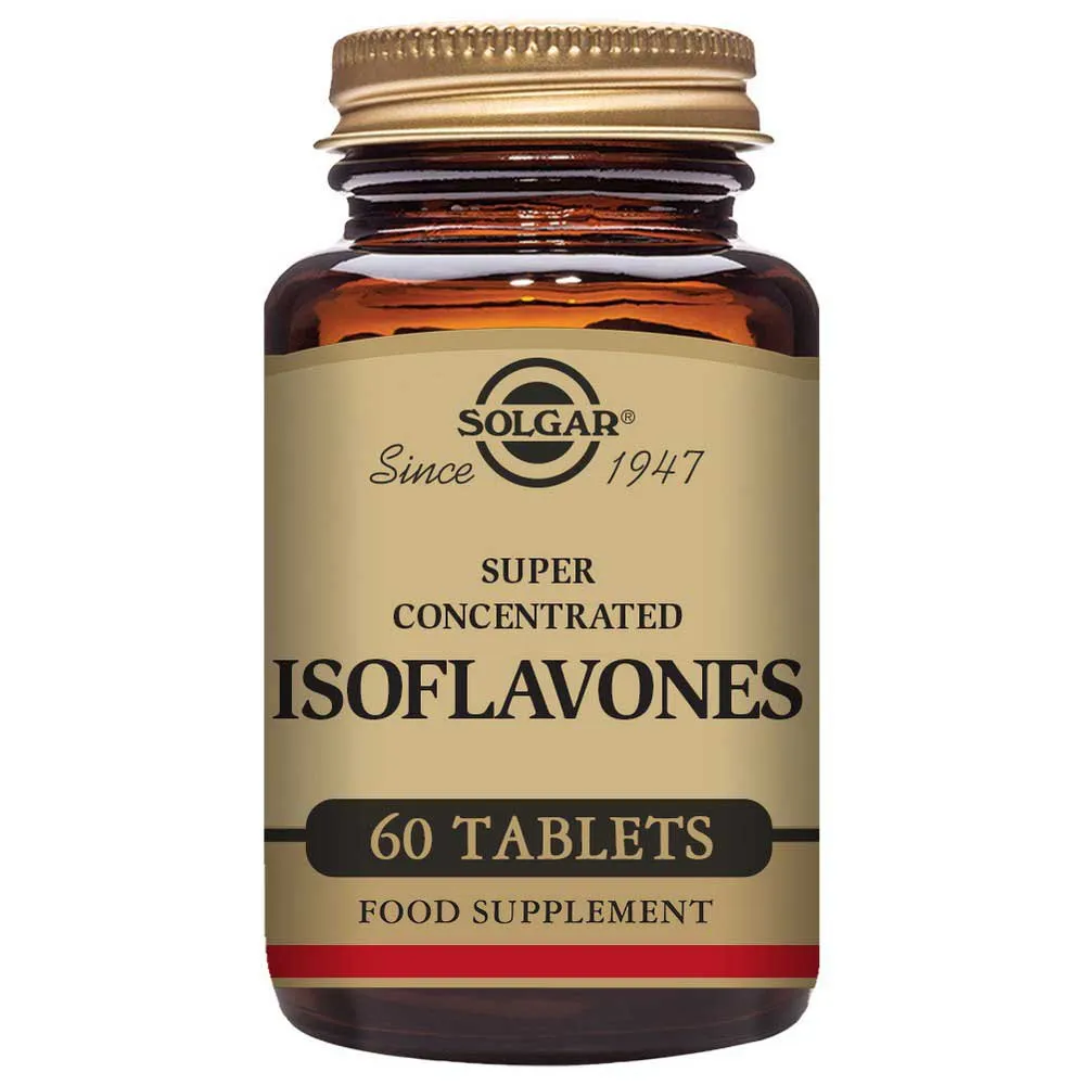 Solgar Isoflavones Super Concentrated Non Gmo Tabletten 60 Einheiten, Brown, One Size